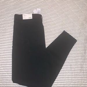 black high waisted ae jeggings
